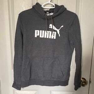 Puma Women's Gray Hoodie